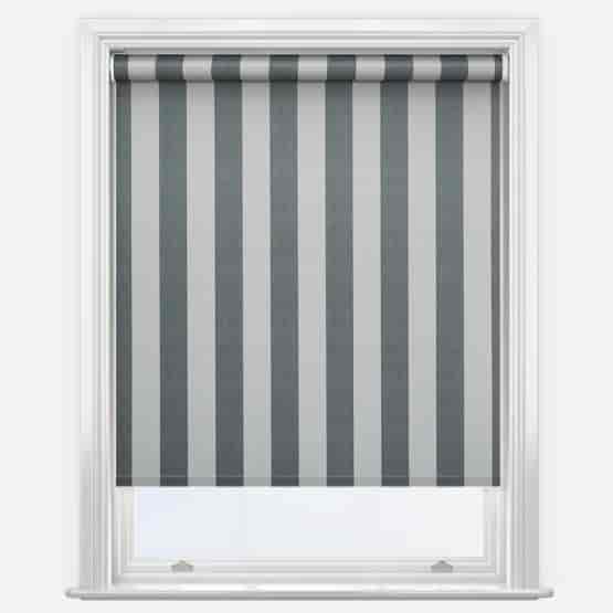 Brighton Stripe Charcoal