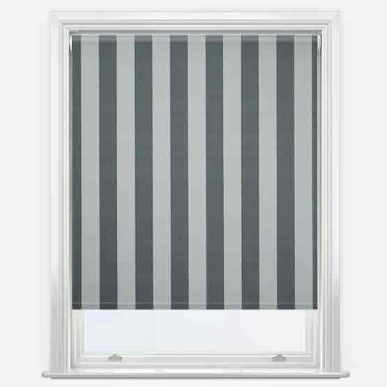 Brighton Stripe Charcoal