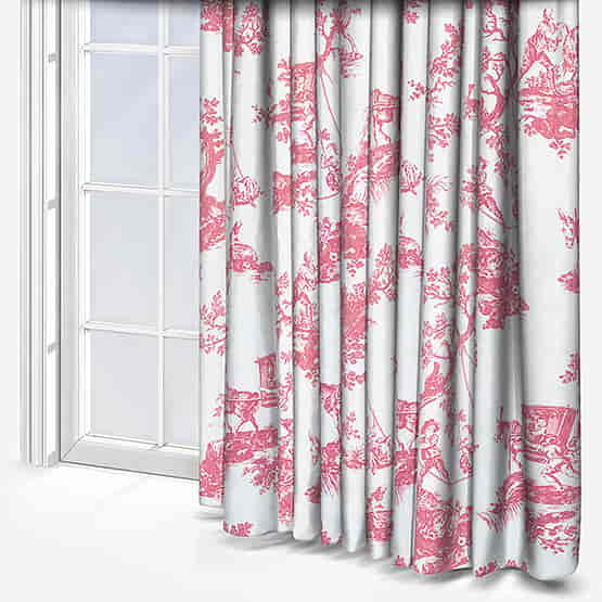 Camengo Cadence Tissu Rouge Grenat