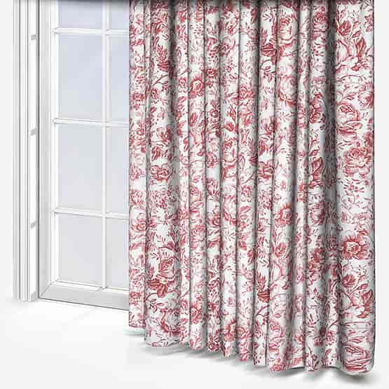 Camengo Celestine Tissu Rouge Grenat