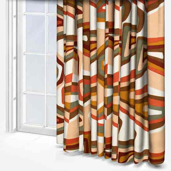 Casamance West Dream Orange Brule Ocre