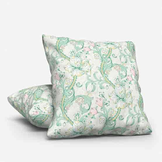 William Morris Golden Lily Linen and Blush