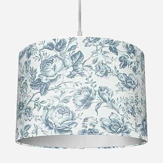 Camengo Celestine Tissu Bleu Encre