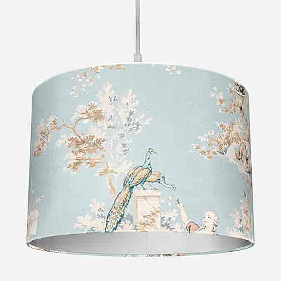 Camengo Gavotte Tissu Bleu Doux