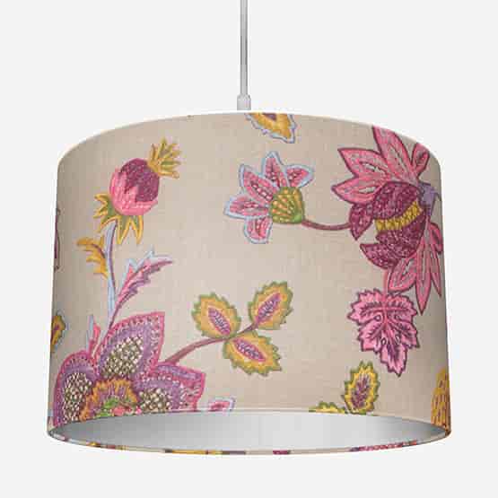 Chanderi Cerise