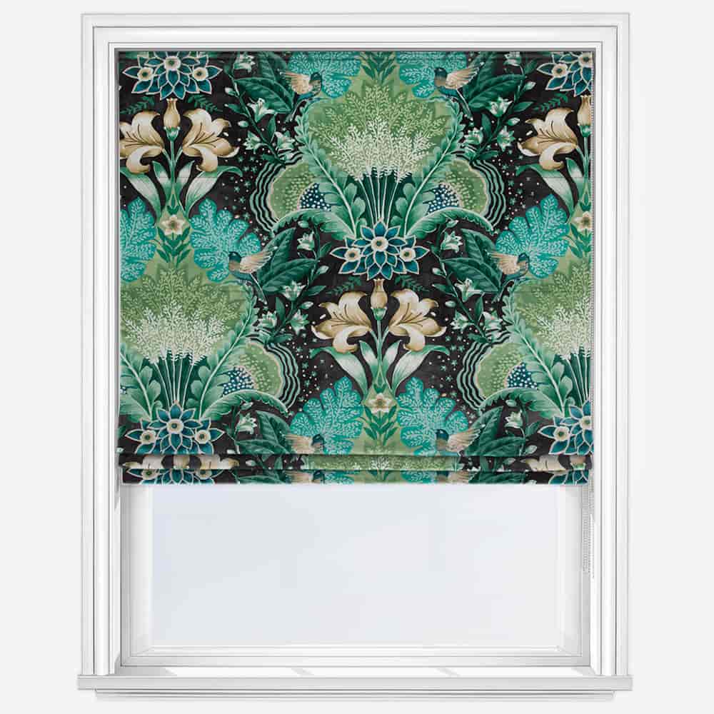 Babooshka Absinthe Roman Blind | Wilsons Blinds