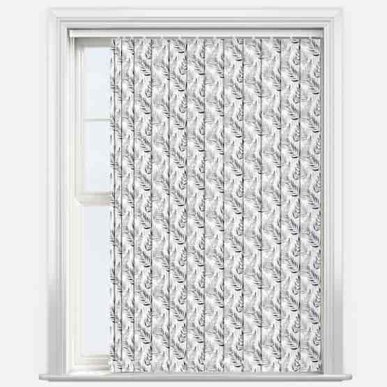 Clarice Pewter Vertical Replacement Slats Vertical Blinds Direct