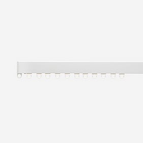 Silent Gliss 1080 White Curtain Rail