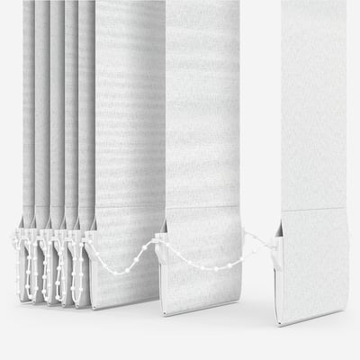 Somerset White Vertical Blind | Vertical Blinds Direct