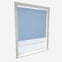 Double Roller SunVue Powder Blue & White