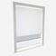 Double Roller SunVue White & Dove Grey