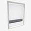 Double Roller SunVue White & Jet Black