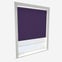 Double Roller Supreme Blackout Purple & White