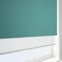 Double Roller Carnival Blackout Teal & White