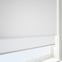 Double Roller Plaza Whisper White