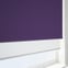Double Roller Supreme Blackout Purple & White