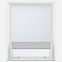 Double Roller AquaLuxe SunVue White & Dove Grey
