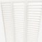 Perfect Fit Shutter Serranda Cotton White