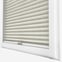 Louvolite Voile FR Cream 20mm Pleated