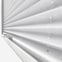 Louvolite Voile FR White 20mm Pleated