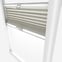 Louvolite Voile FR Cream 20mm Pleated