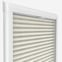 Louvolite Voile FR Cream 20mm Pleated