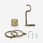 28mm Allure Classic Antique Brass End Cap