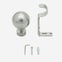 28mm Allure Classic Stainless Steel Effect Ball Eyelet Bay Window