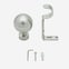 28mm Allure Classic Stainless Steel Effect Ribbed Ball Eyelet