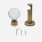 28mm Allure Signature Antique Brass Crystal Eyelet