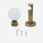 28mm Allure Signature Antique Brass Glass Bubbles Eyelet