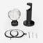 28mm Allure Signature Black Nickel Crystal