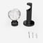 28mm Allure Signature Black Nickel Crystal Eyelet