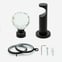 28mm Allure Signature Matt Black Crystal