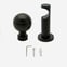 28mm Allure Signature Matt Black Ribbed Ball Eyelet