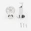 28mm Allure Signature Polished Chrome Glass Bubbles Eyelet
