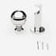 28mm Allure Signature Polished Chrome Ribbed Ball Eyelet