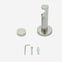 28mm Signature Stainless Steel Stud Eyelet Curtain Pole