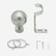 35mm Allure Classic Stainless Steel Ball Finial