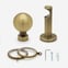 35mm Allure Signature Antique Brass Ball Finial