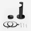 35mm Signature Black Nickel Stud Curtain Pole