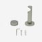 35mm Signature Brushed Steel Stud Eyelet Curtain Pole