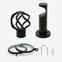 35mm Allure Signature Matt Black Cage Finial