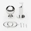 35mm Allure Signature Polished Chrome Ribbed Ball Finial