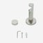 35mm Signature Stainless Steel Stud Eyelet Curtain Pole