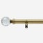 28mm Allure Classic Antique Brass Crystal Eyelet