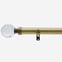 28mm Allure Classic Antique Brass Glass Bubbles Eyelet