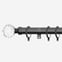 28mm Allure Classic Black Nickel Crystal