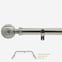 28mm Allure Classic Stainless Steel Effect Ball Eyelet Bay Window