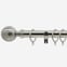 28mm Allure Classic Stainless Steel Effect Ribbed Ball